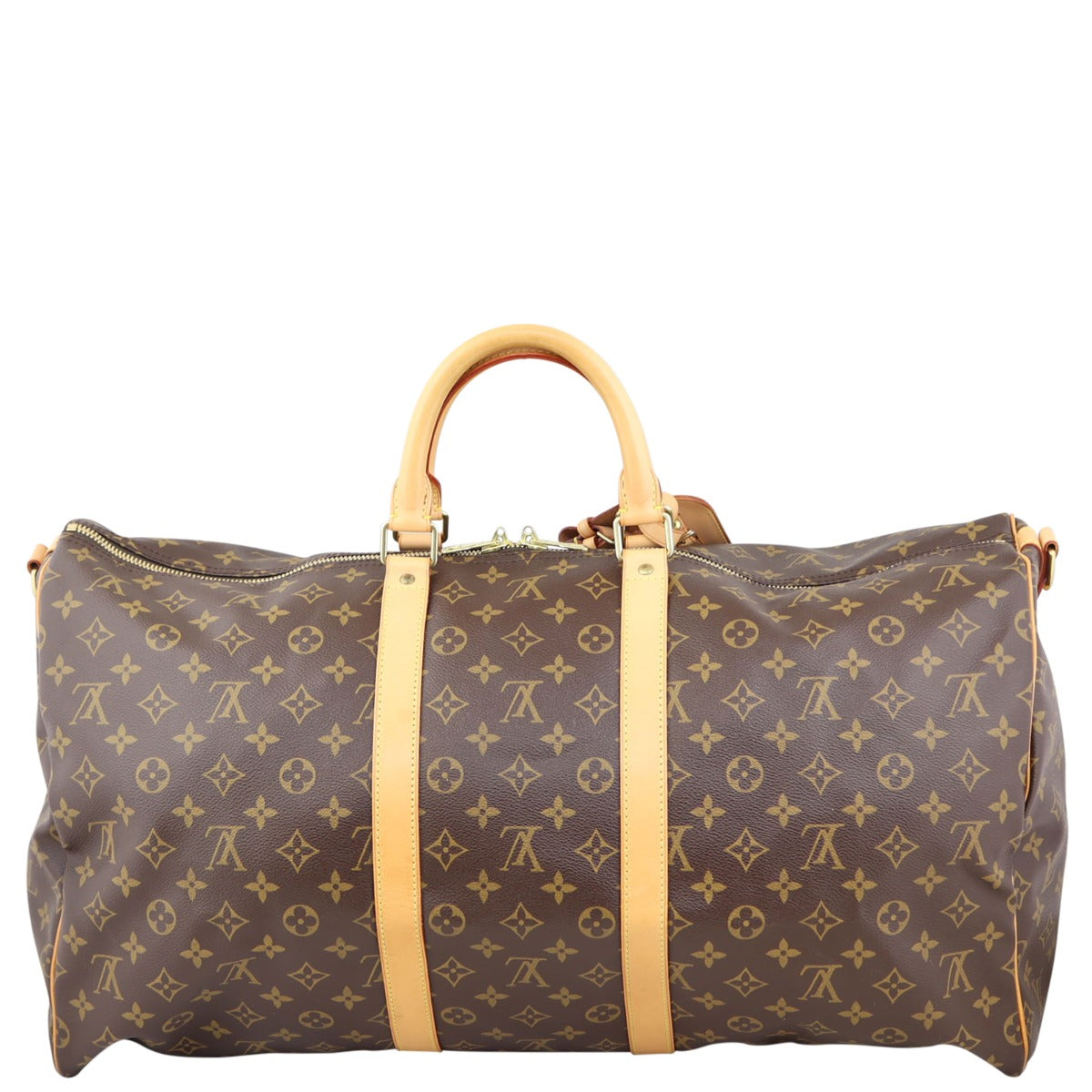 Louis Vuitton Keepall 55 Bandouliere Monogram Back
