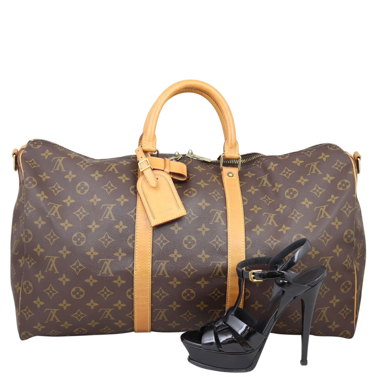 Louis Vuitton Keepall 50 Bandouliere Monogram Shoe
