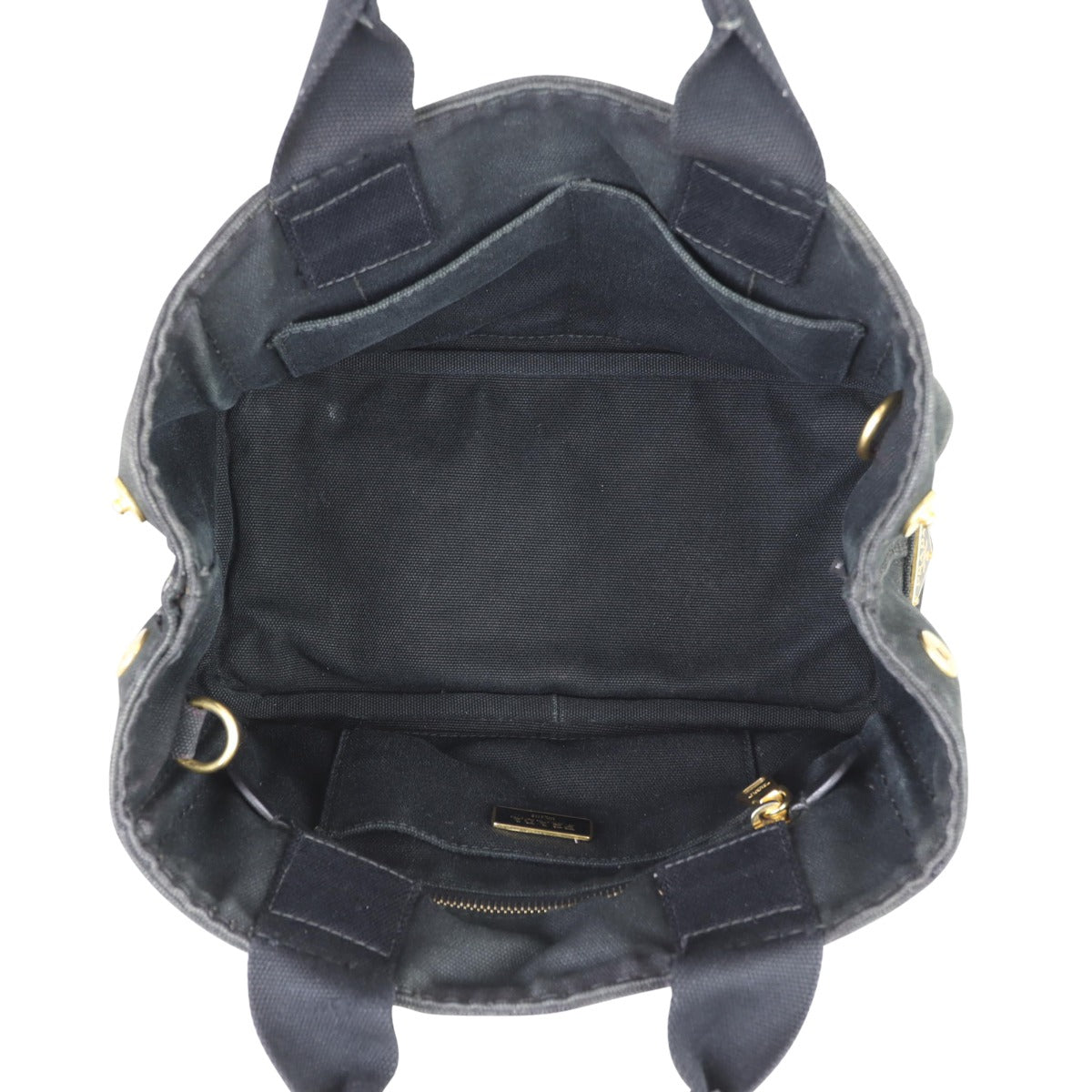 Prada Canapa Logo Tote Small Whole interior
