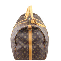 Louis Vuitton Keepall 55 Bandouliere Monogram Side
