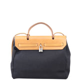 Hermes Herbag Toile PM Back

