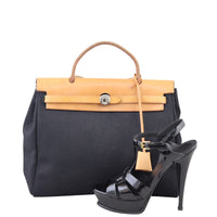 Hermes Herbag Toile PM Shoe
