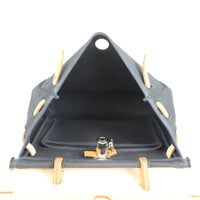 Hermes Herbag Toile PM Whole interior
