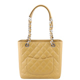 Chanel Petite Shopping Tote Back
