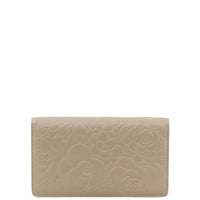 Chanel Camellia Yen Wallet Back
