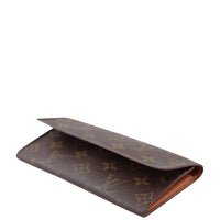 Louis Vuitton Long Flap Wallet Monogram Corner
