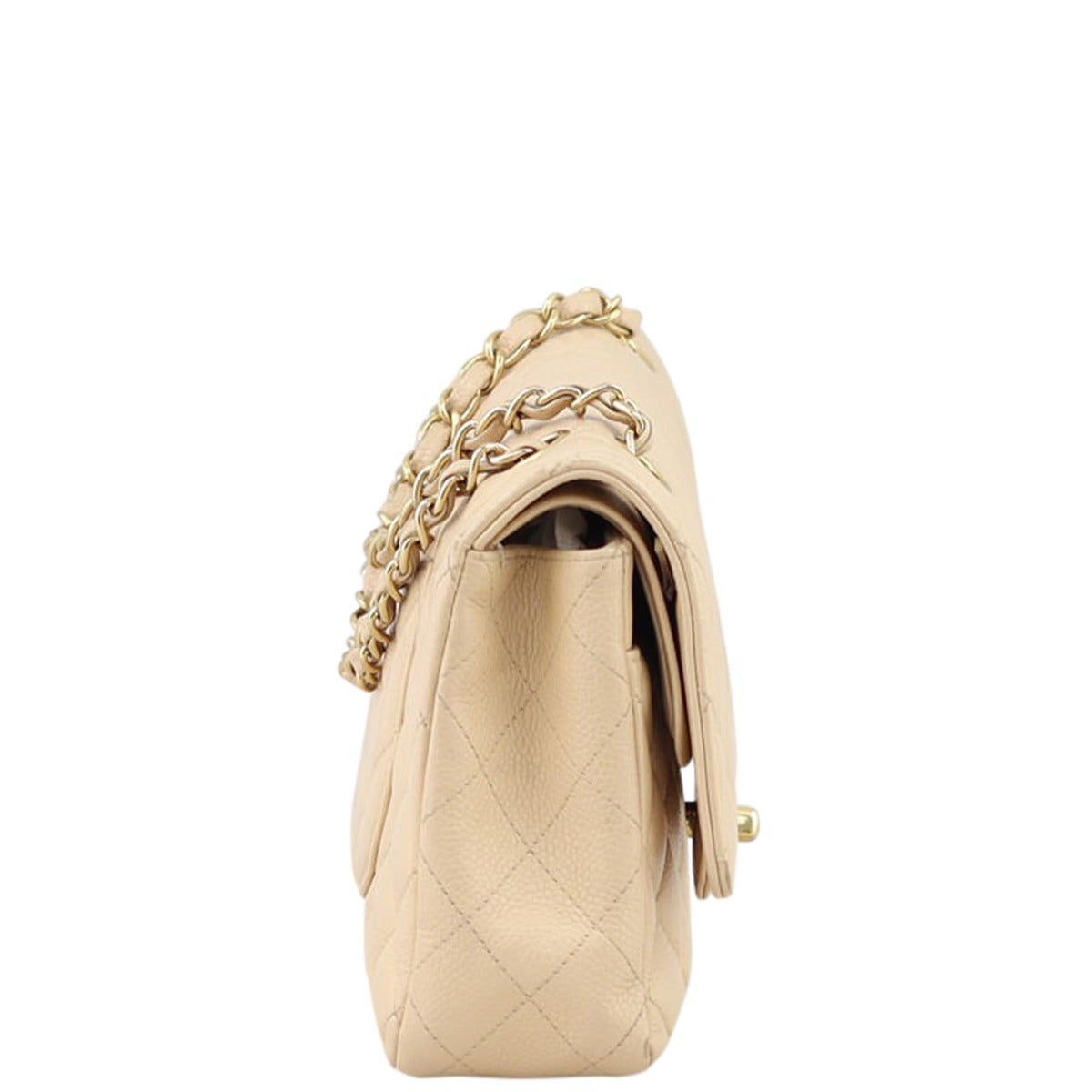 Chanel Classic Double Flap Medium Side
