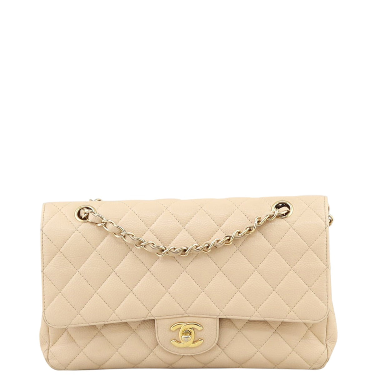 Chanel Classic Double Flap Medium Front
