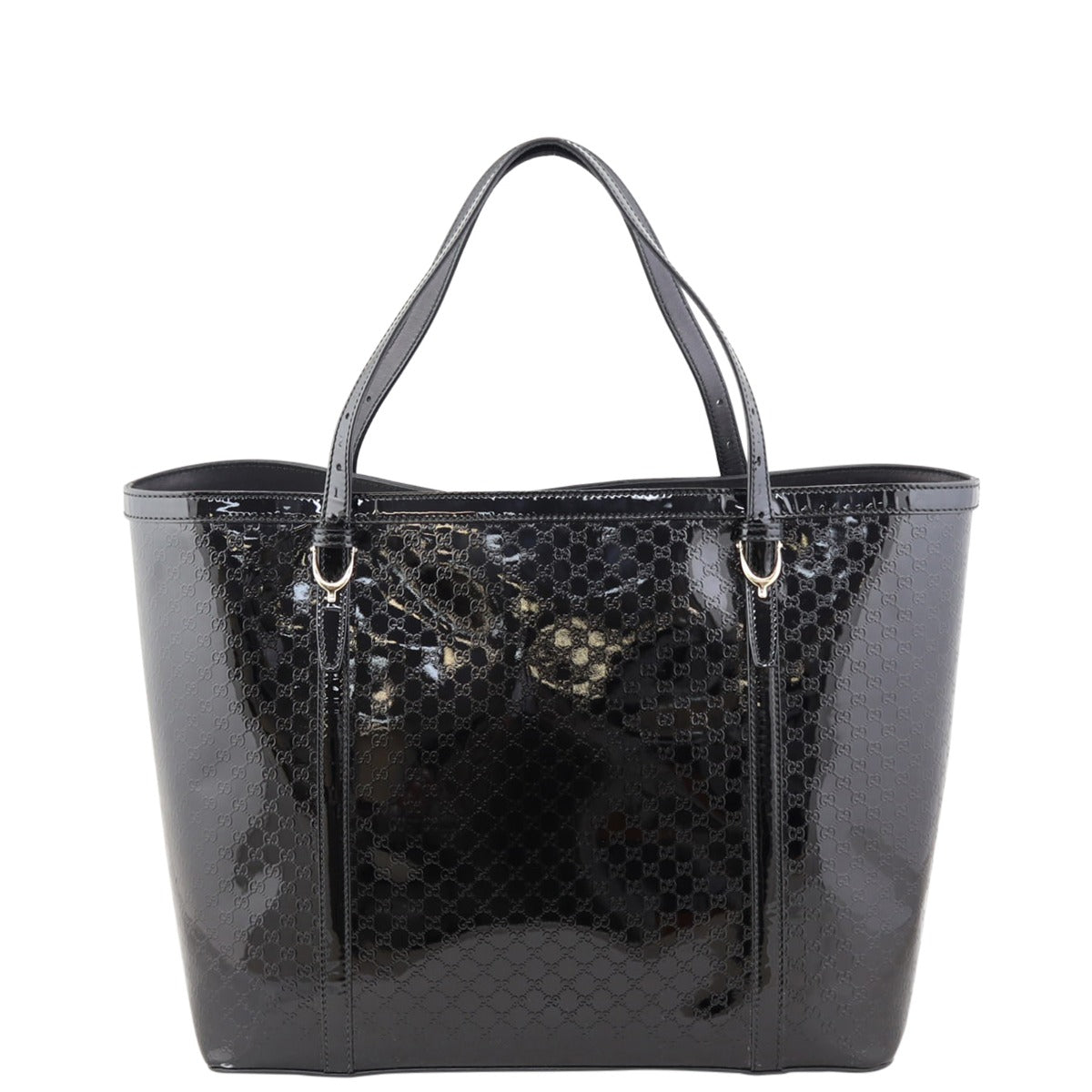 Gucci Microguccissima Patent Nice Tote Front
