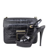 Givenchy Croc-Embossed Nobile Crossbody Shoe

