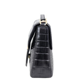 Givenchy Croc-Embossed Nobile Crossbody Side
