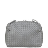 Bottega Veneta Intrecciato Nodini Crossbody Front
