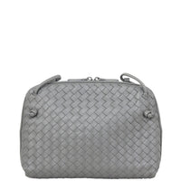 Bottega Veneta Intrecciato Nodini Crossbody Front
