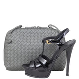 Bottega Veneta Intrecciato Nodini Crossbody Shoe
