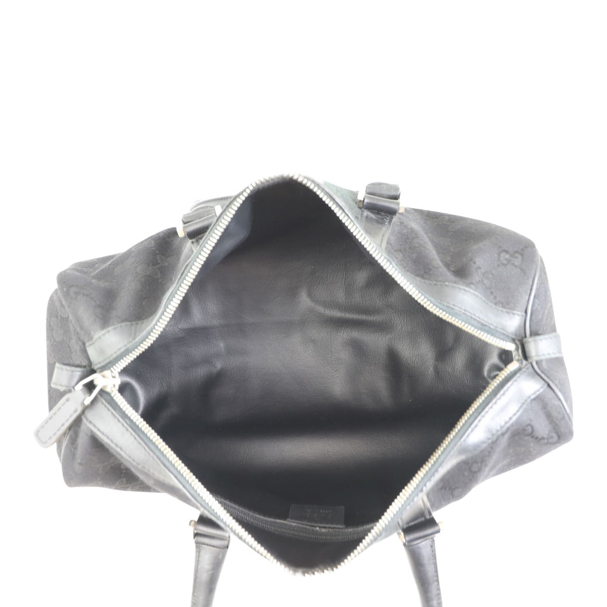 Gucci GG Canvas Vintage Web Boston Whole interior
