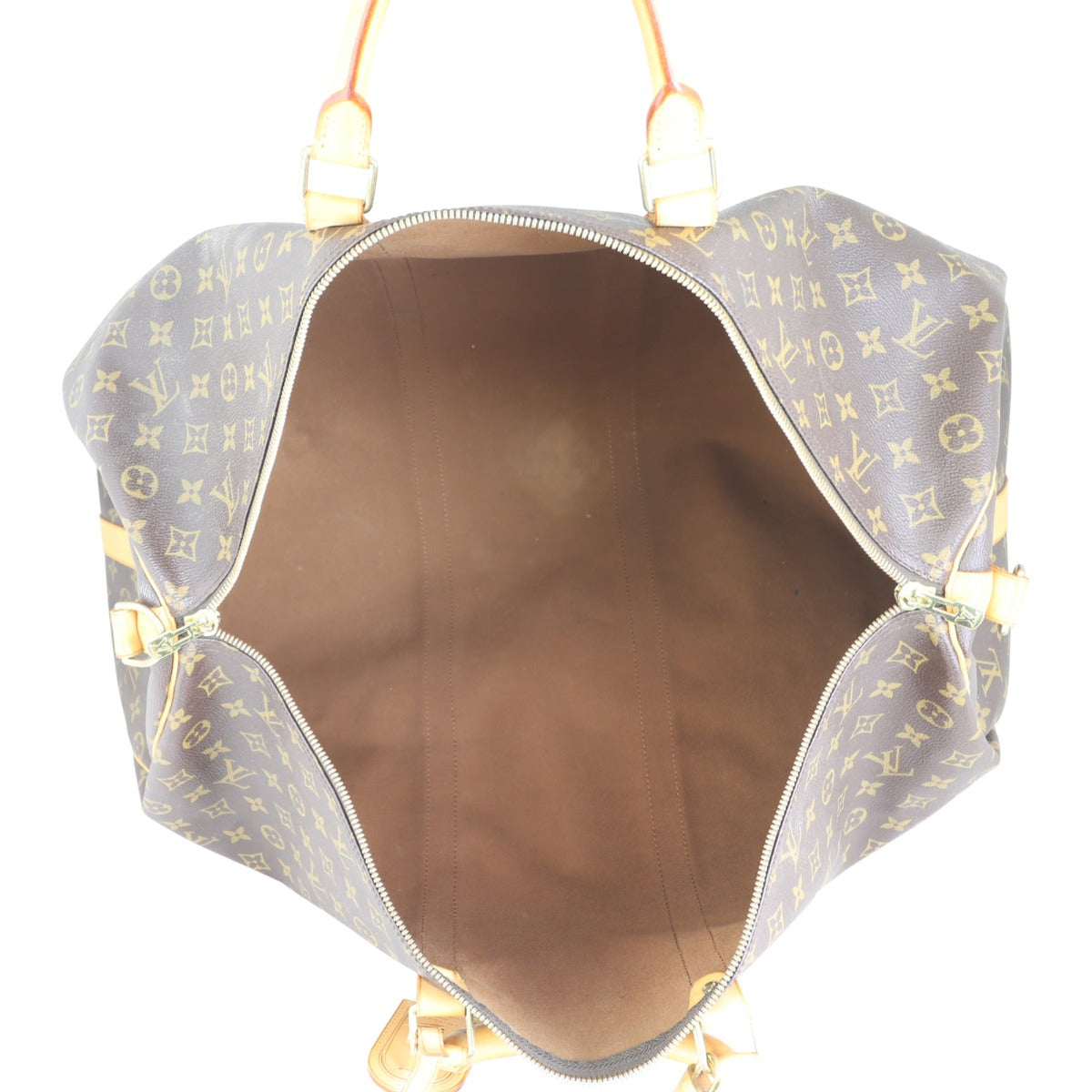 Louis Vuitton Keepall 60 Bandouliere Monogram Whole interior
