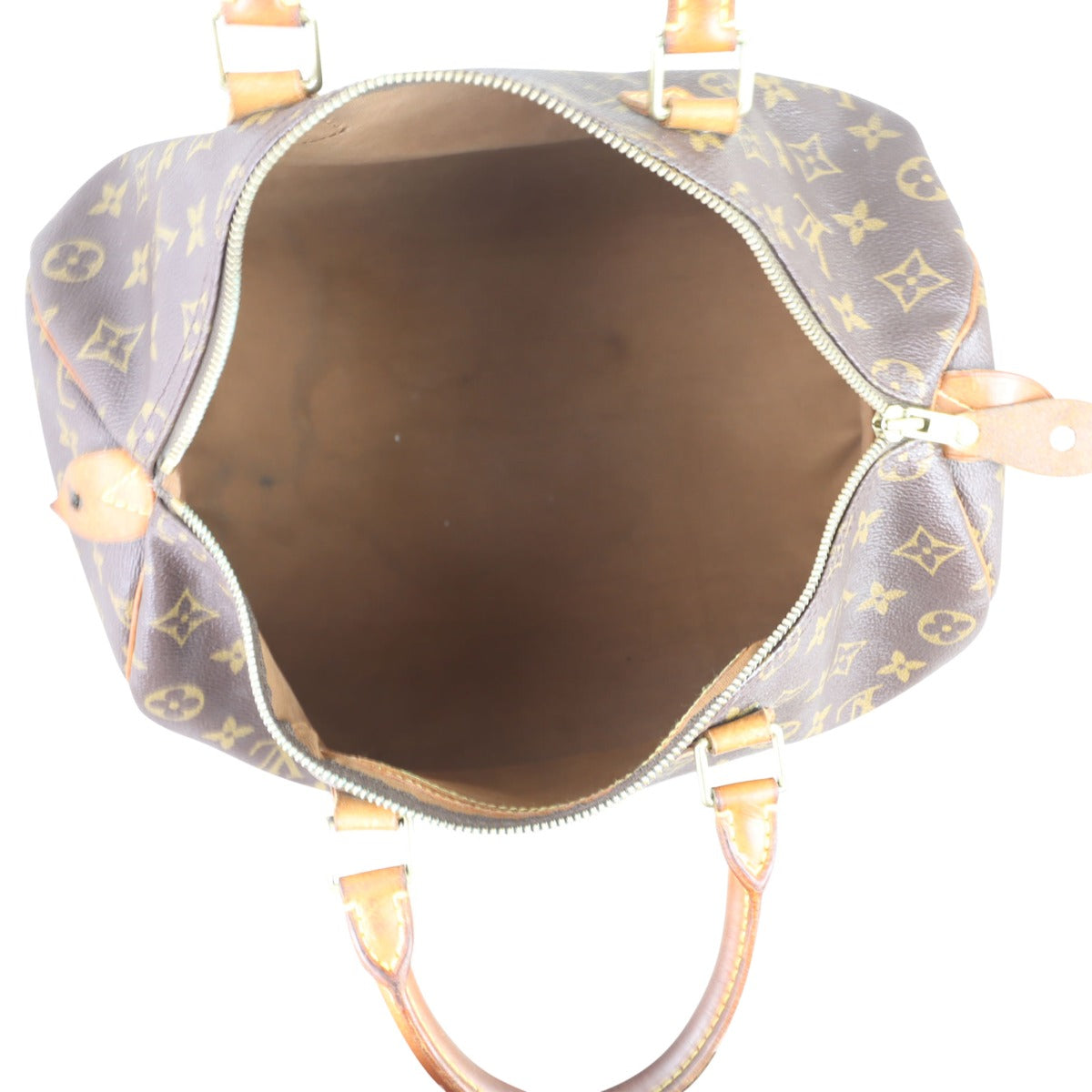 Louis Vuitton Speedy 35 Monogram Whole interior
