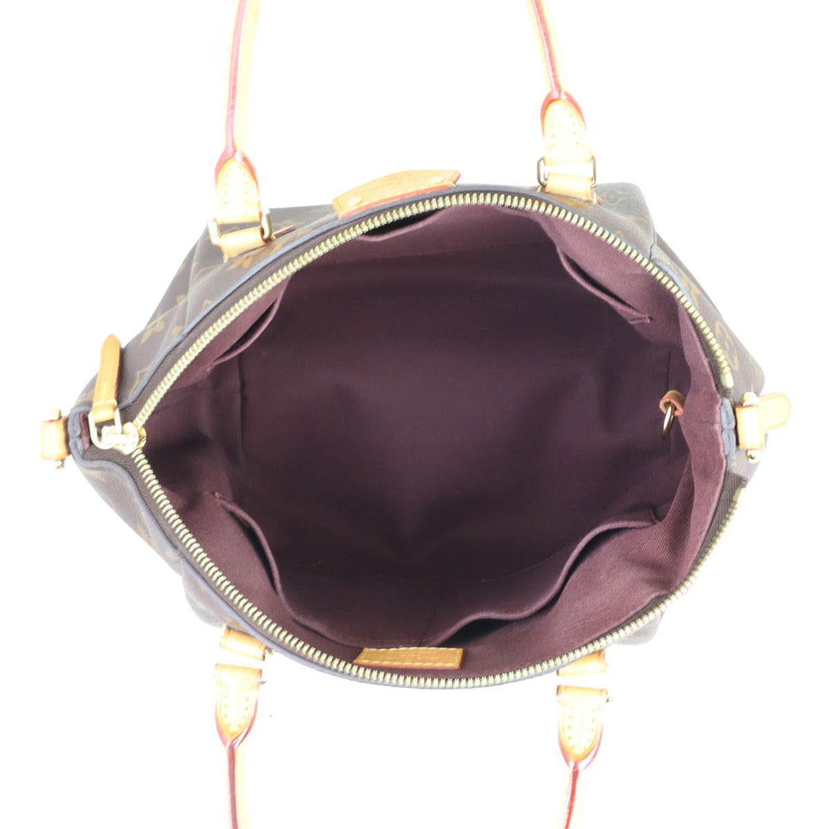 Louis Vuitton Turenne PM Monogram Whole interior
