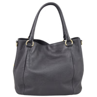 Prada Vitello Daino Shopping Tote Back
