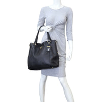 Prada Vitello Daino Shopping Tote Mannequin
