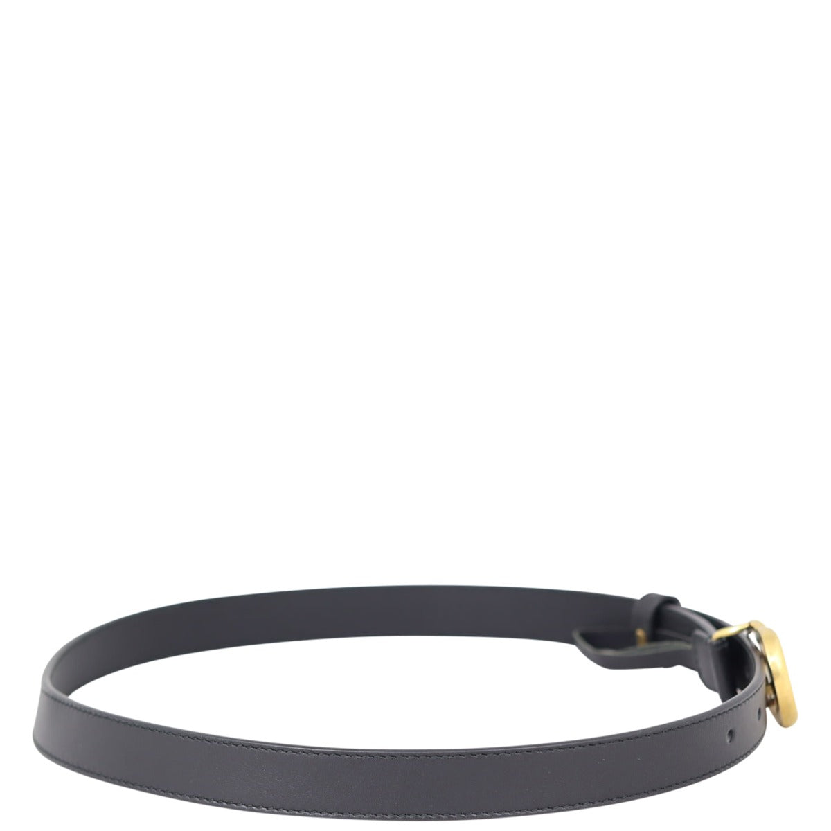 Gucci Marmont Double G Slim Belt Right Side
