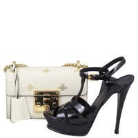 Gucci Padlock Bee Star Small Shoulder Bag Shoe

