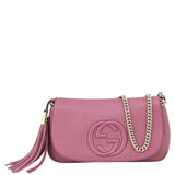 Gucci Soho Chain Crossbody Front

