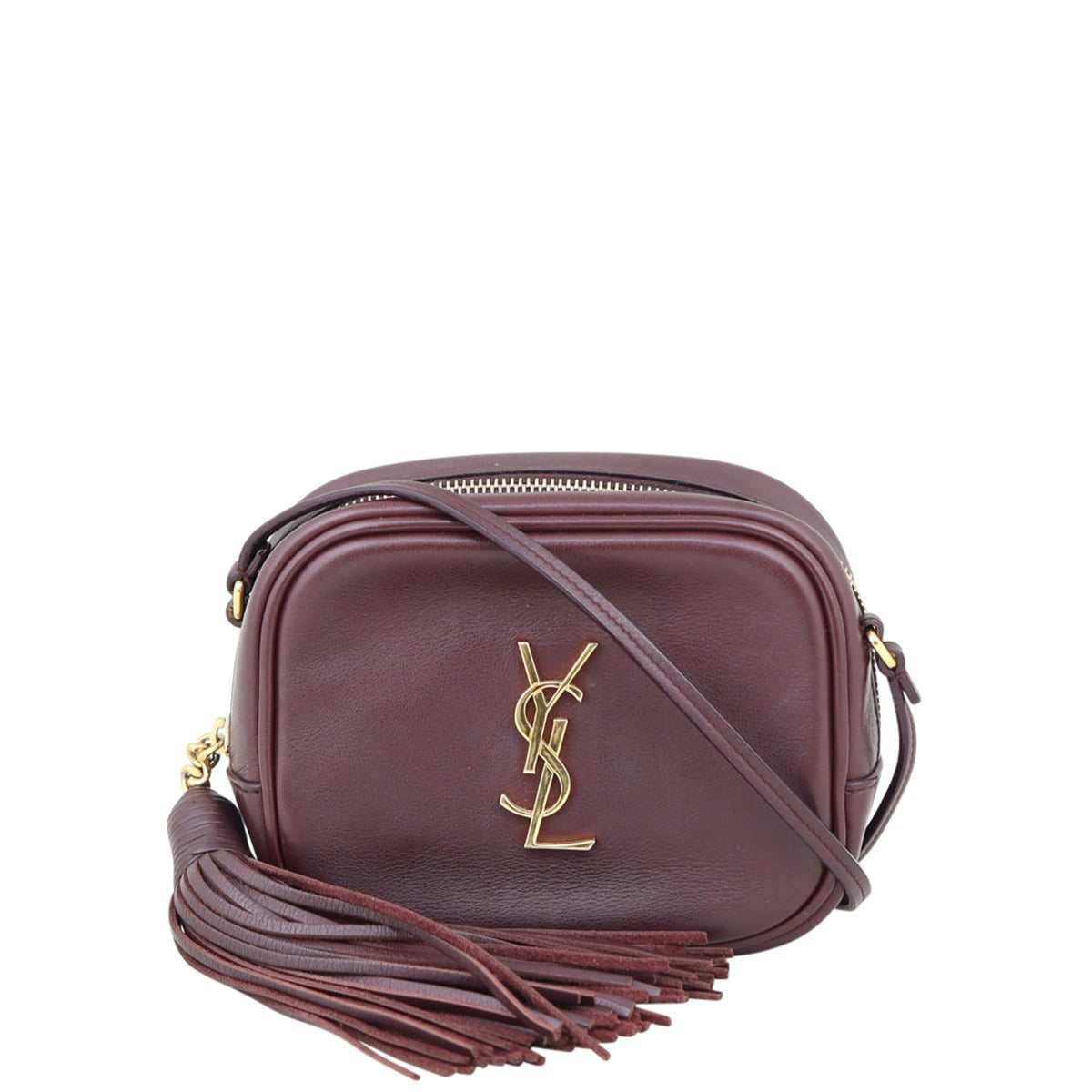 Saint Laurent Monogram Blogger Bag Front
