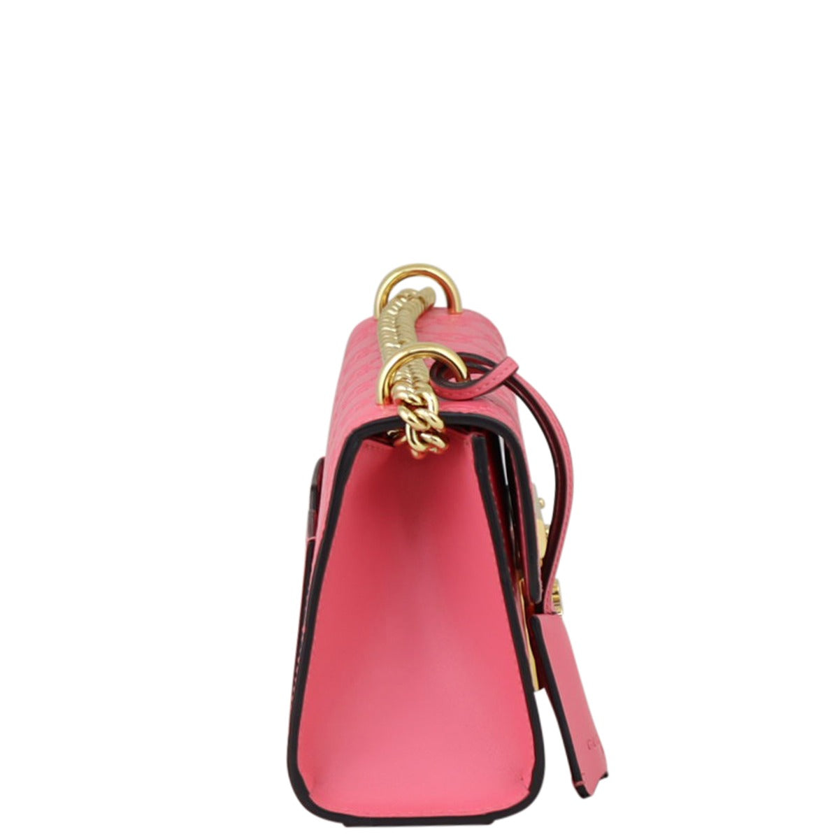 Gucci GG Guccissima Small Padlock Bag Side

