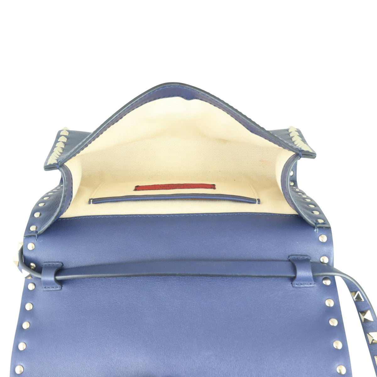 Valentino Rockstud Small Crossbody Whole interior

