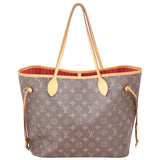 Louis Vuitton Neverfull MM Monogram Front
