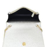 Saint Laurent Kate Metallic Chain Wallet Whole interior
