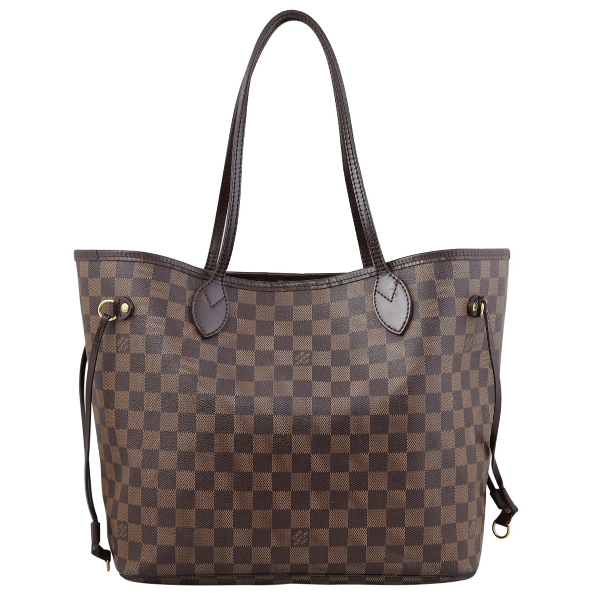 Louis Vuitton Neverfull MM Damier Ebene Front

