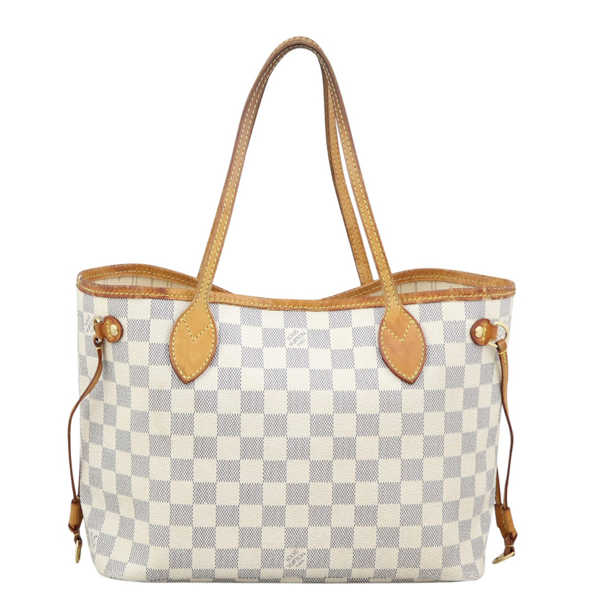 Louis Vuitton Neverfull PM Damier Azur Back
