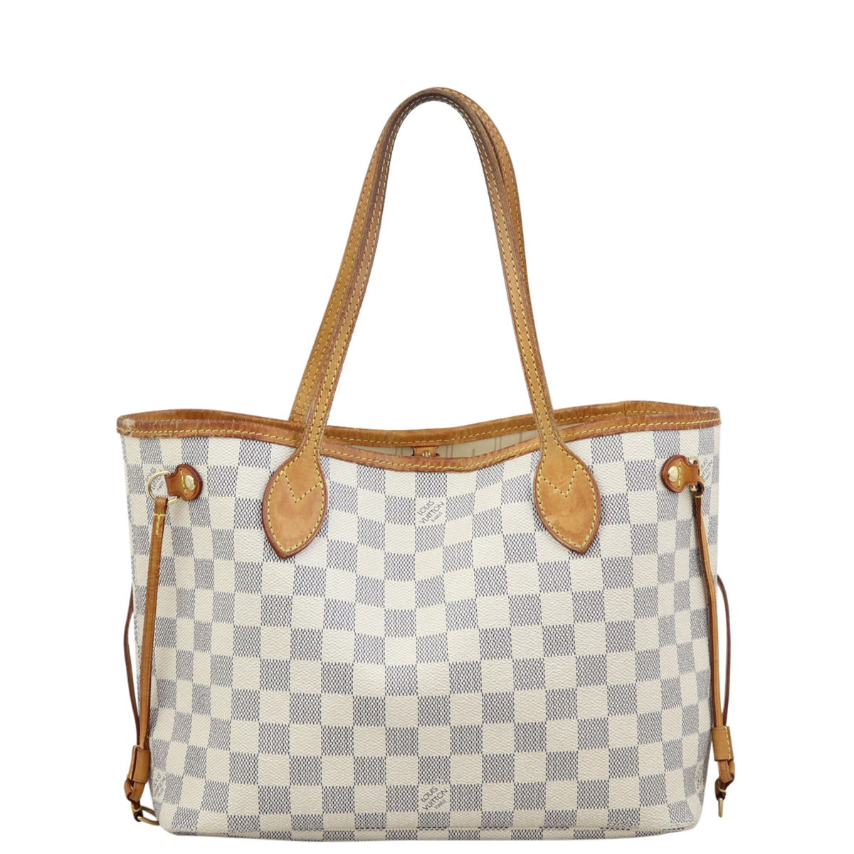 Louis Vuitton Neverfull PM Damier Azur Front
