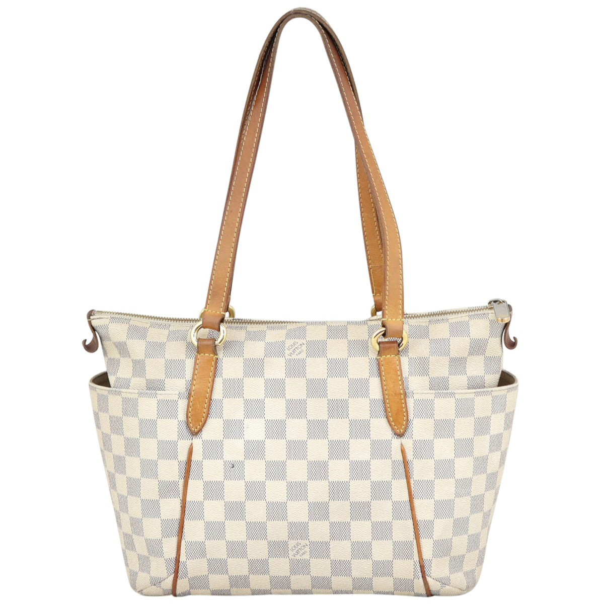 Louis Vuitton Totally PM Damier Azur Front
