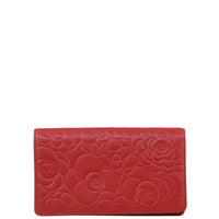 Chanel Camellia Yen Wallet Back
