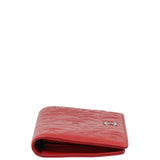 Chanel Camellia Yen Wallet Side
