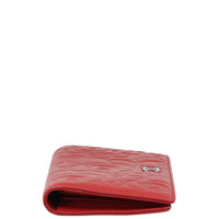 Chanel Camellia Yen Wallet Side
