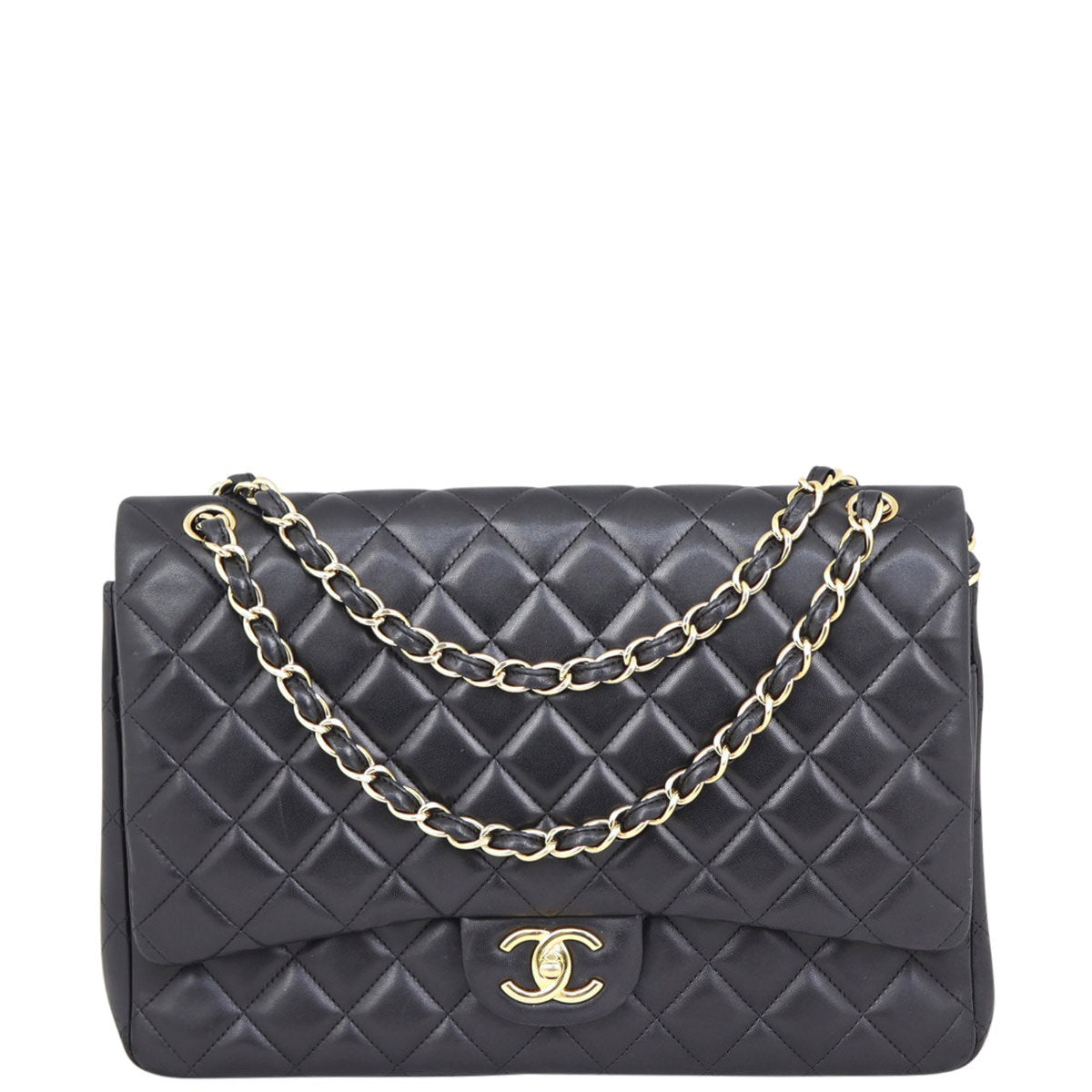 Chanel Classic Double Flap Maxi Front
