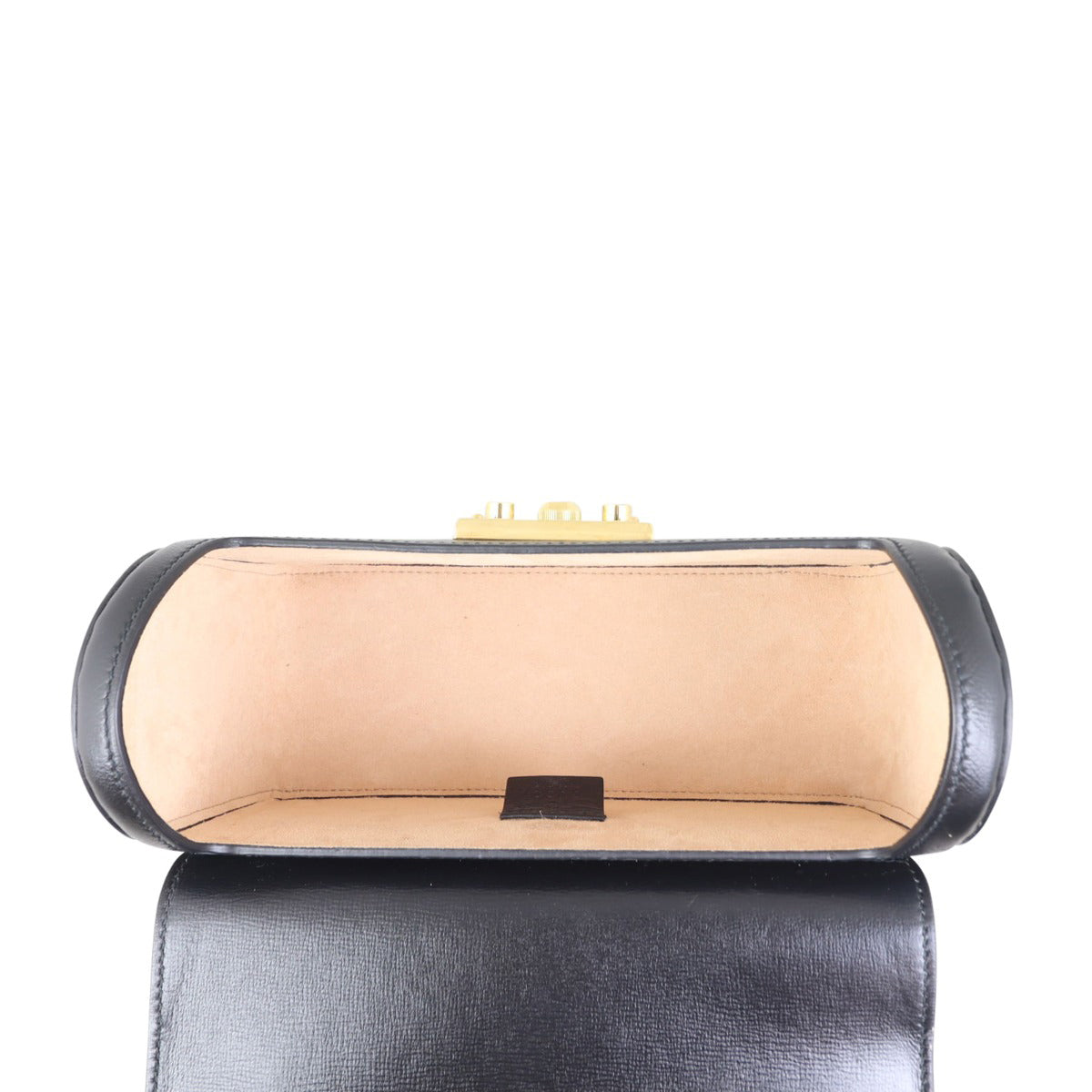 Gucci Padlock Small Bamboo Shoulder Bag Whole interior