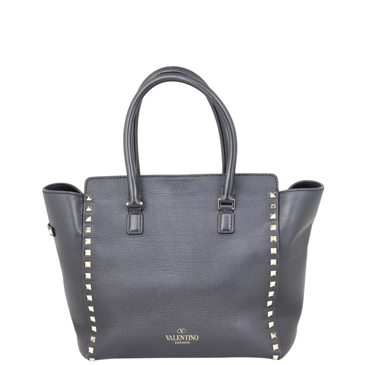 Valentino Rockstud Pagoda Tote Back

