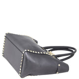 Valentino Rockstud Pagoda Tote Corner
