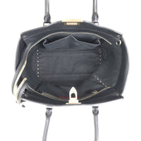 Valentino Rockstud Pagoda Tote Whole interior
