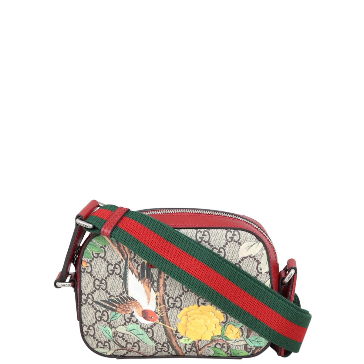 Gucci GG Supreme Tian Shoulder Bag Front
