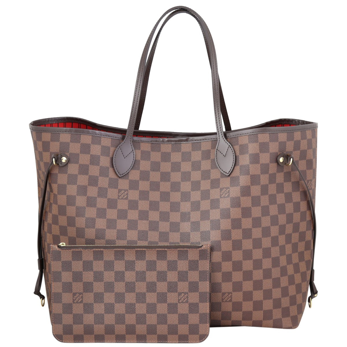 Louis Vuitton Neverfull GM Damier Ebene Front
