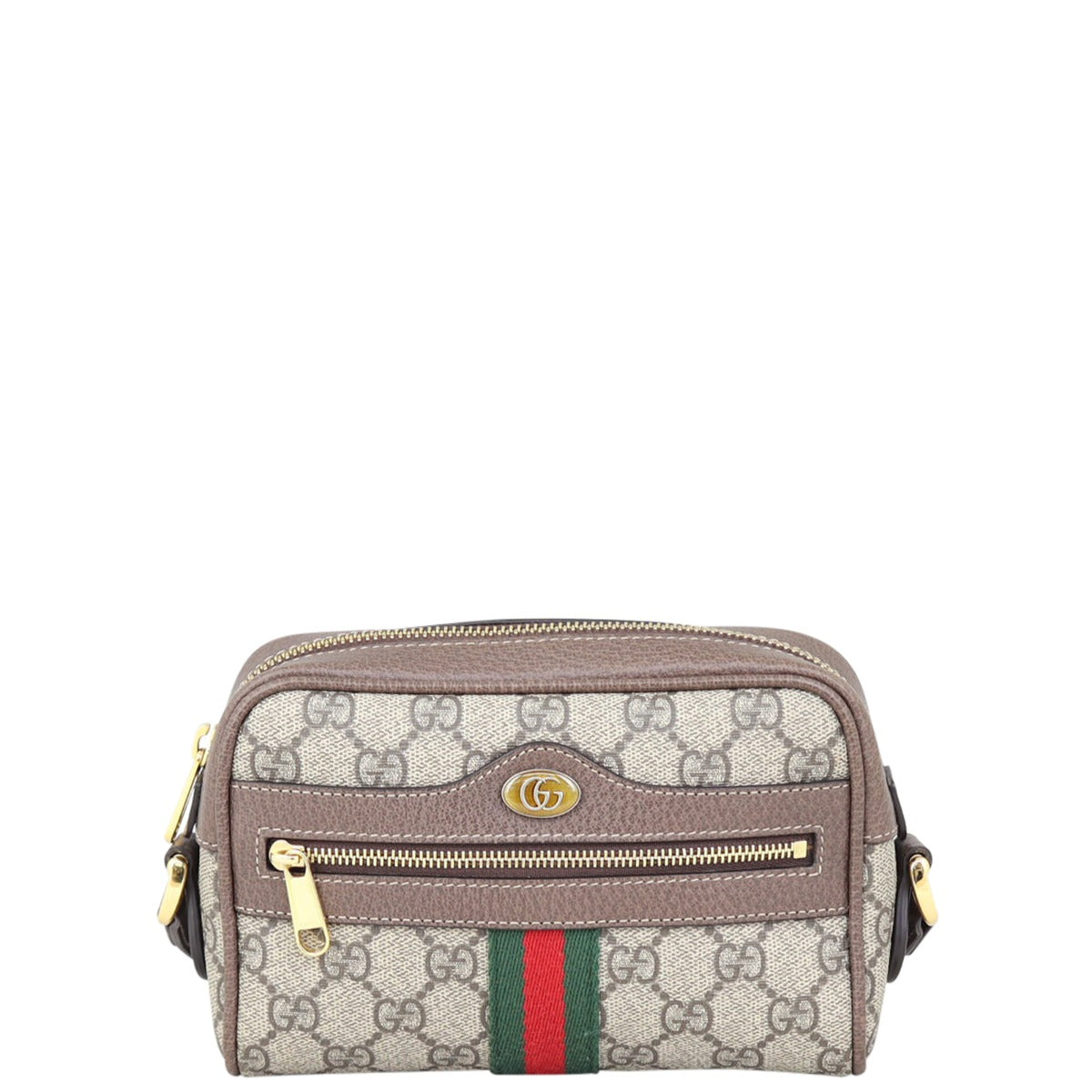 Gucci GG Supreme Ophidia Mini Shoulder Bag Front
