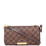 Louis Vuitton Favorite PM Damier Ebene Front

