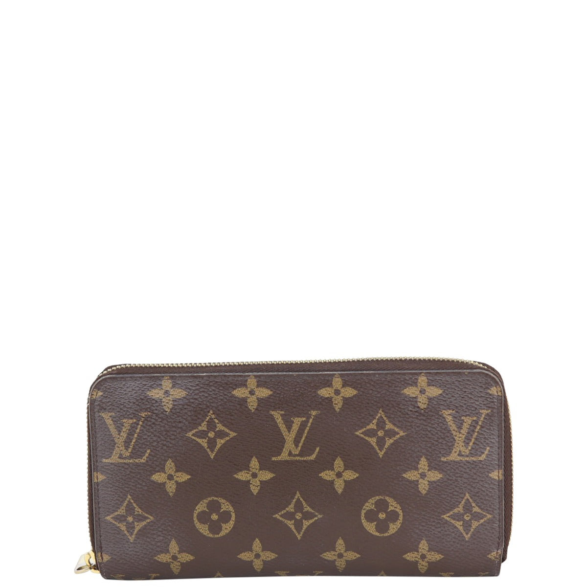 Louis Vuitton Zippy Wallet Monogram Front
