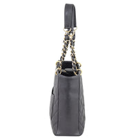 Chanel Petite Shopping Tote Side